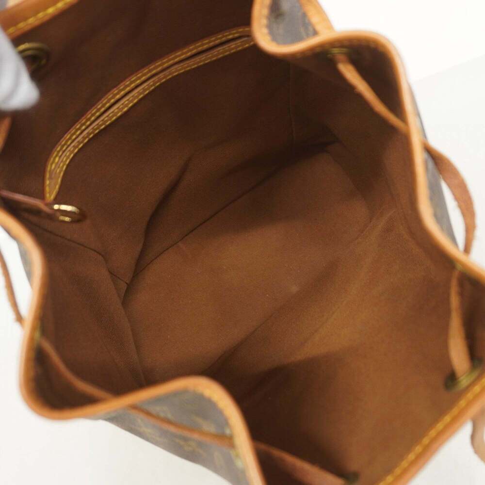 LOUIS VUITTON Brown Monogram Backpack - Picture 4 of 8